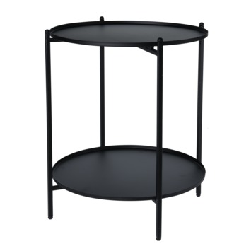 Ronde metalen bijzettafel Classic