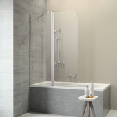 Sealskin Badwand Code L 2-delig 110x152 cm