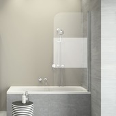 Sealskin Badwand Code R 70x152 cm met Gesatineerde Band