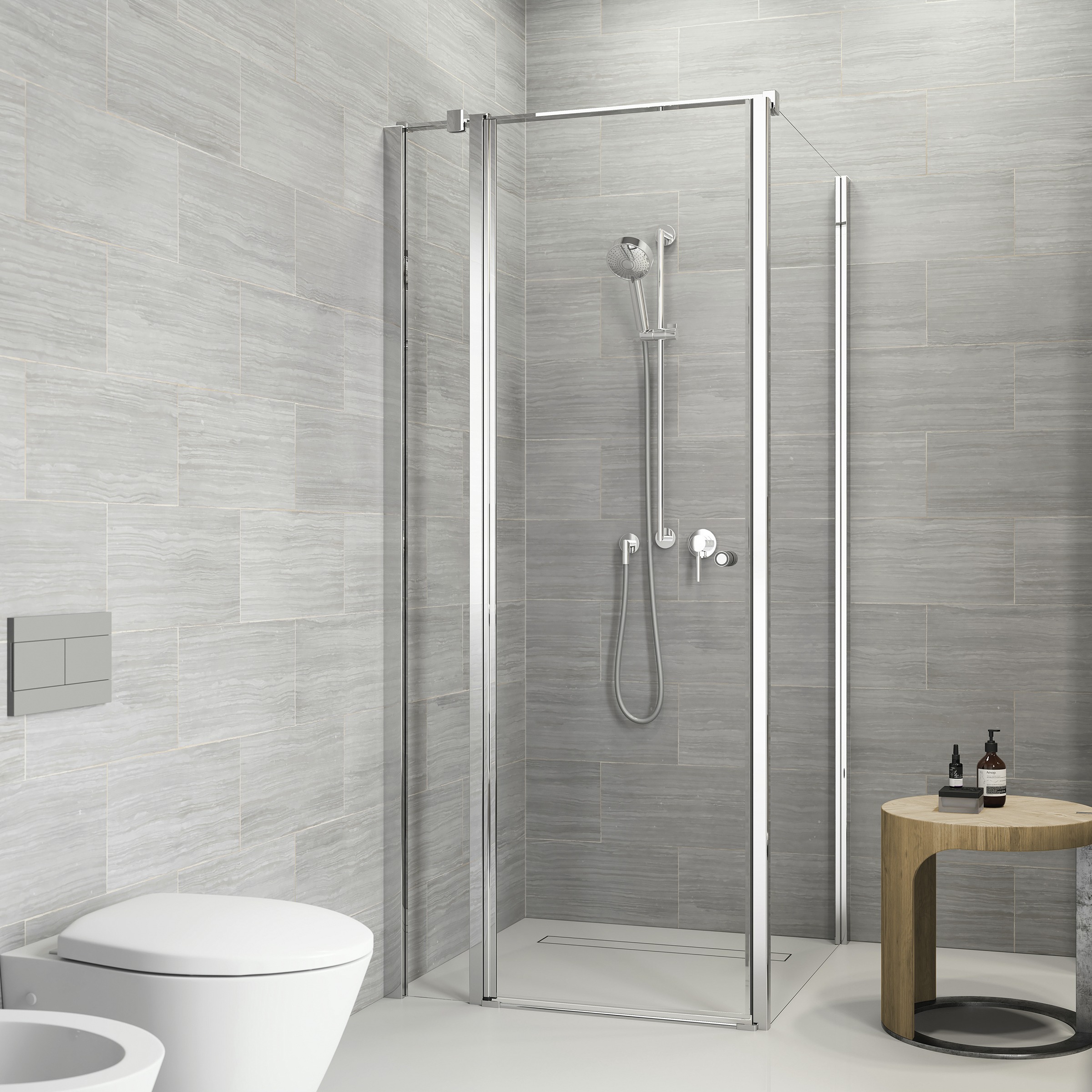 Sealskin Get Wet Swingdeur Code 2 Delig L 80X197 sealskin kopen in de aanbieding