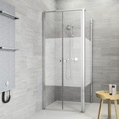 Sealskin Douchewand voor Pendeldeur Code R 90x197 cm met Gesatineerde Band