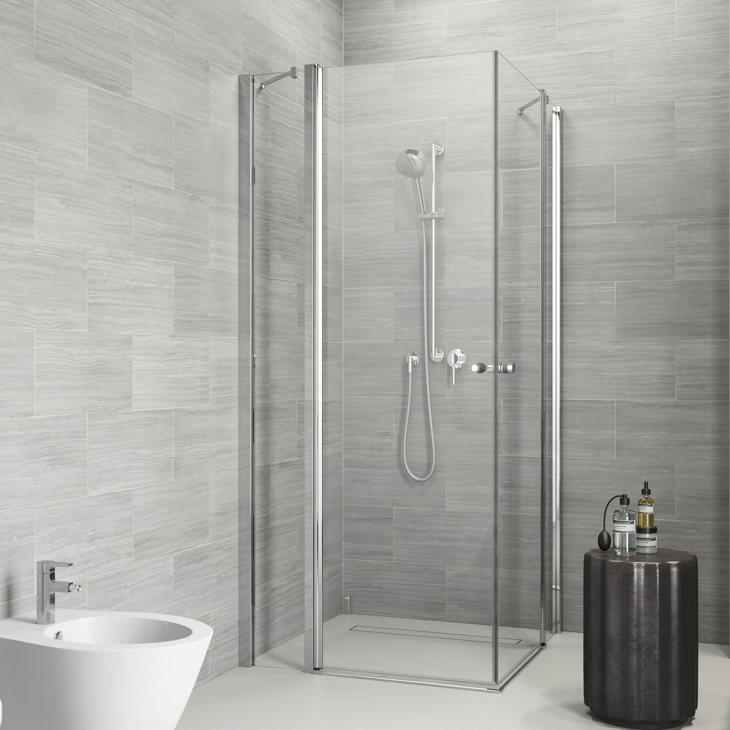 Sealskin Get Wet Douchecabine Code Hoekinstap 4 Delig 80X197 sealskin kopen in de aanbieding