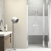 Sealskin Swingdeur voor Nis Code R 2-delig 80x197 cm met Gesatineerde Band