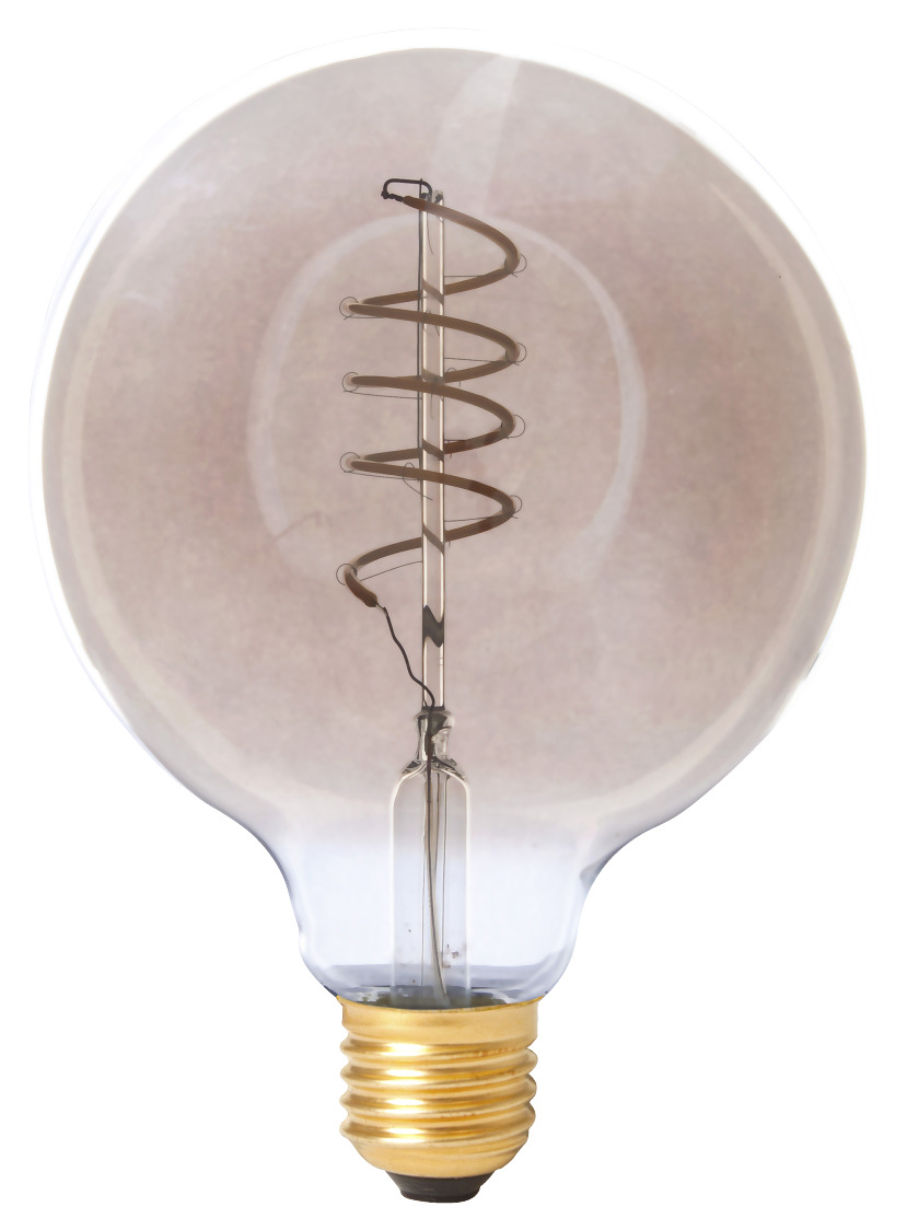 Calex Led Volglas Flex Filament Globelamp 240V 4W 100Lm E27 G125 Titanium 2100K Dimbaar calex kopen in de aanbieding