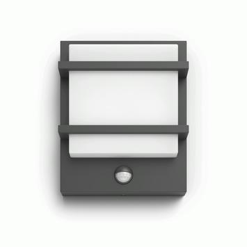 Philips buitenlamp MyGarden Petronia antraciet met bewegingssensor