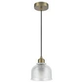 Hanglamp Yorrick glas/messing