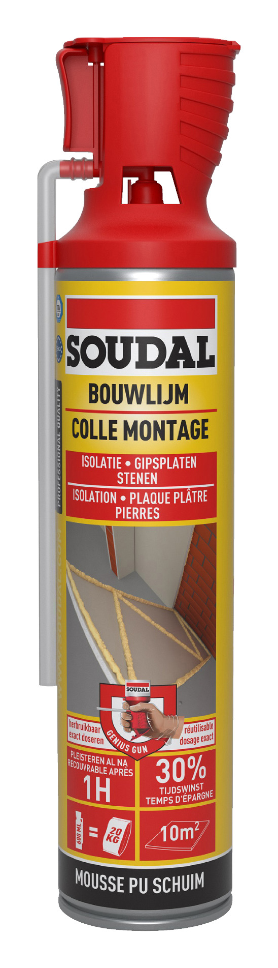 Soudal Bouwlijm 600Ml soudal kopen in de aanbieding