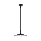 Eglo hanglamp Bridport zwart Ø36 cm 