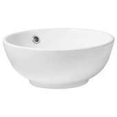 Atlantic Waskom Pawleys Opbouw Wit Keramiek 37.5x37.5x15.3 cm