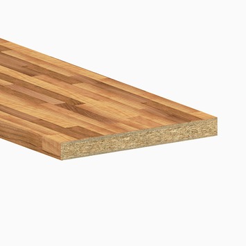 Innova keukenwerkblad AS58 5151 TR noten 2650x600x58 mm