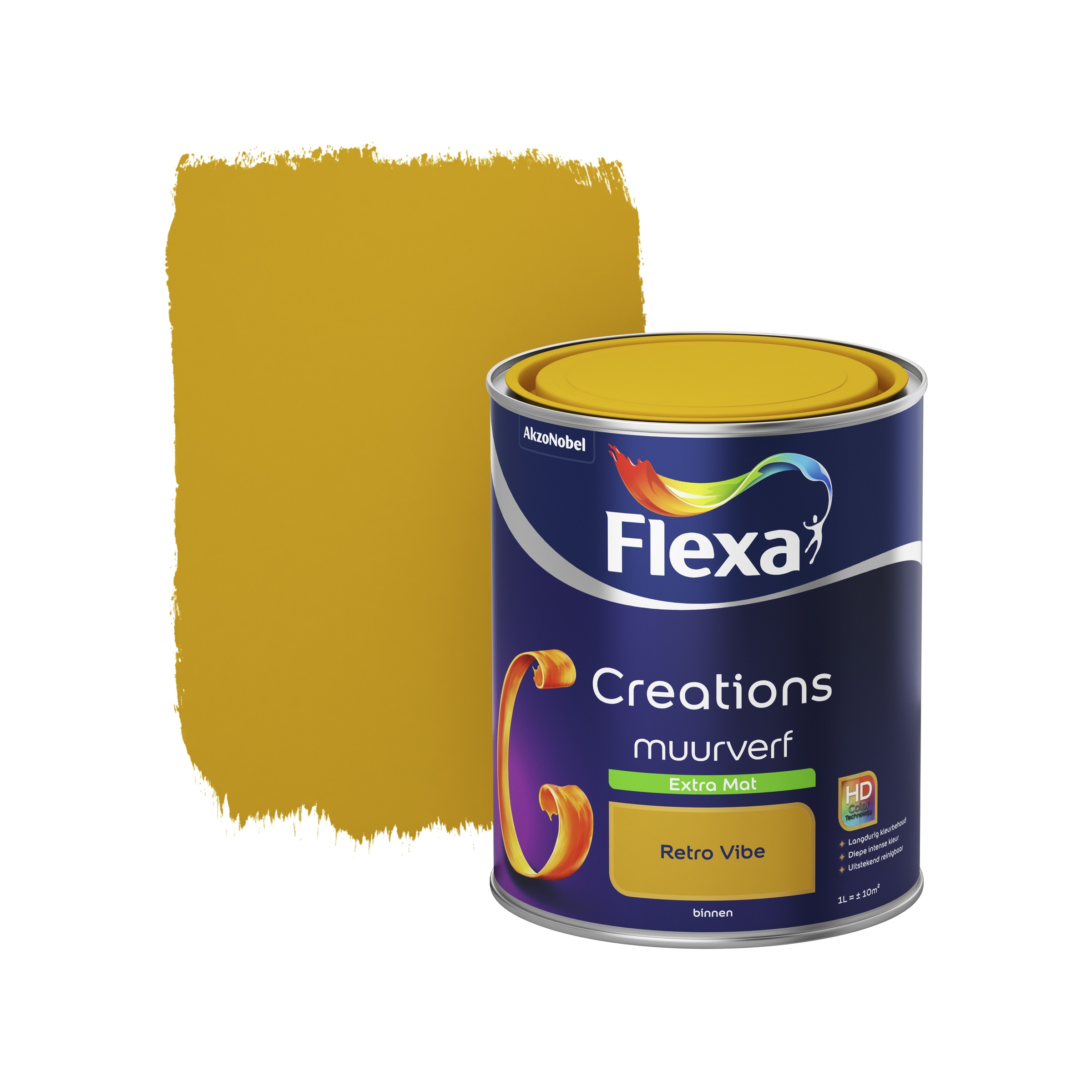 Flexa Creations Muurverf Retro Vibe Extra Mat 1 Liter flexa kopen in de aanbieding