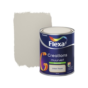 Manga Gunst Kosten GAMMA | Flexa Creations muurverf urban taupe extra mat 1 liter kopen? |  muurverf-kleur