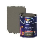 Flexa Creations muurverf dark steel metallic 1 liter