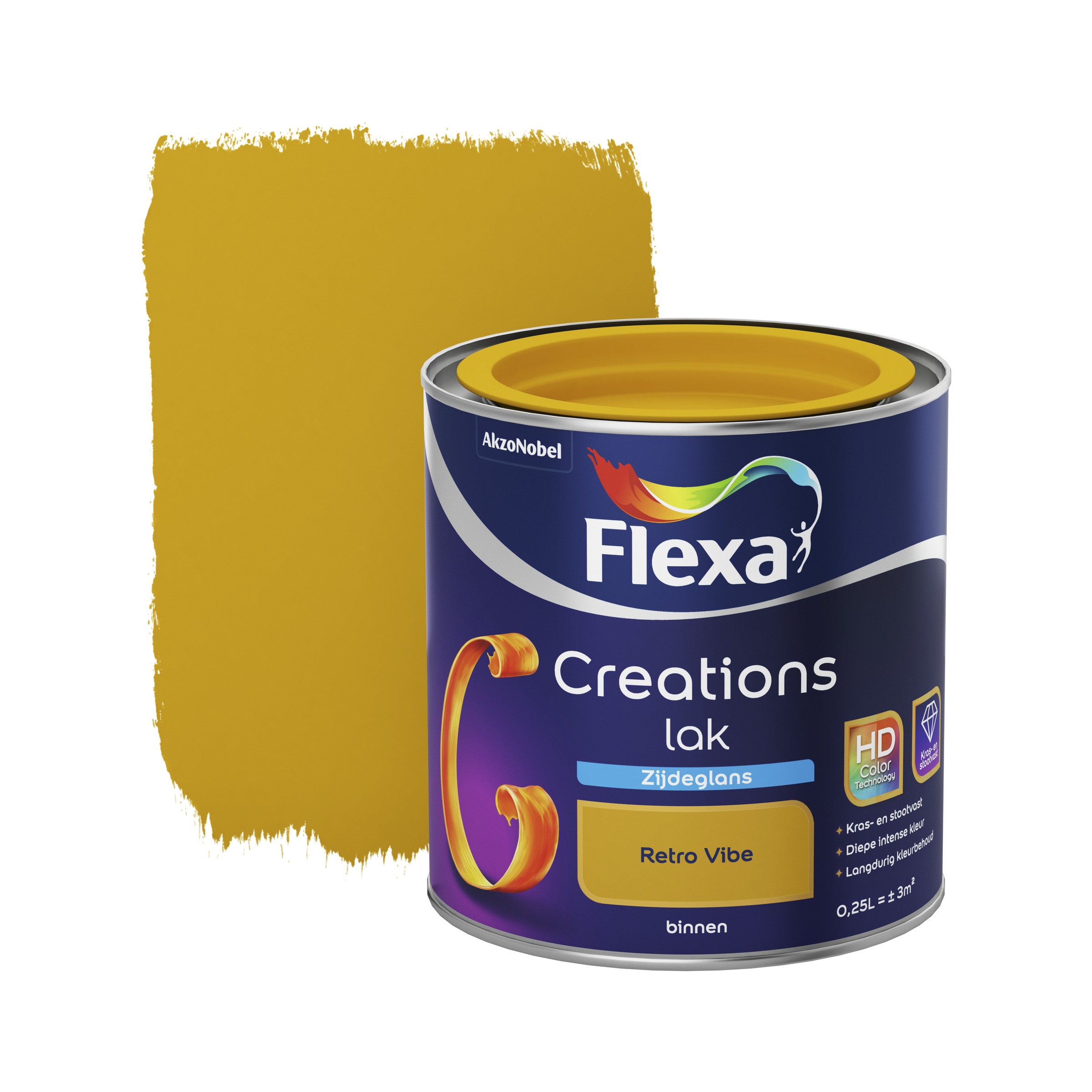 Flexa Creations Binnenlak Retro Vibe Zijdeglans 250 Ml flexa kopen in de aanbieding