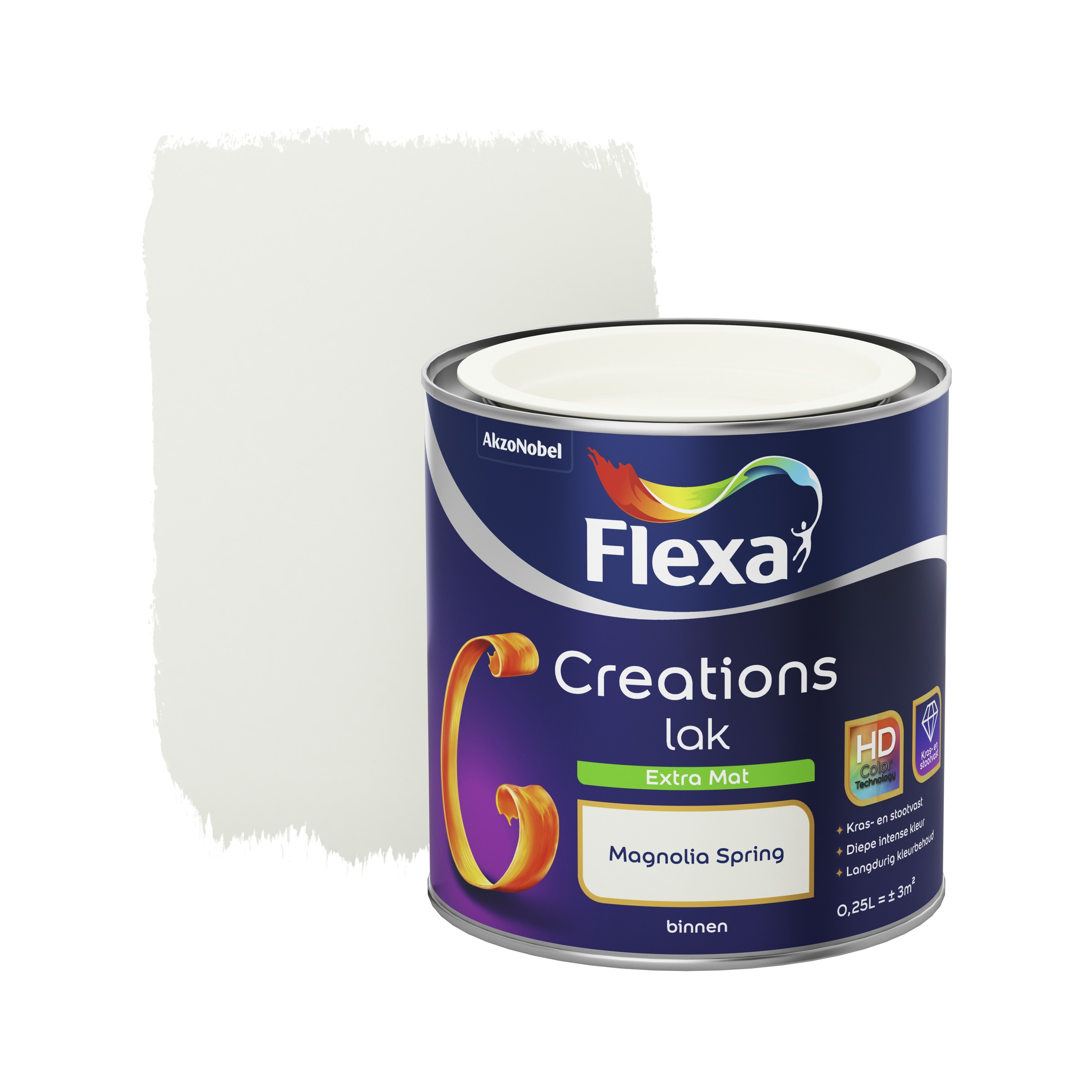Flexa Creations Binnenlak Magnolia Spring Extra Mat 250 Ml flexa kopen in de aanbieding