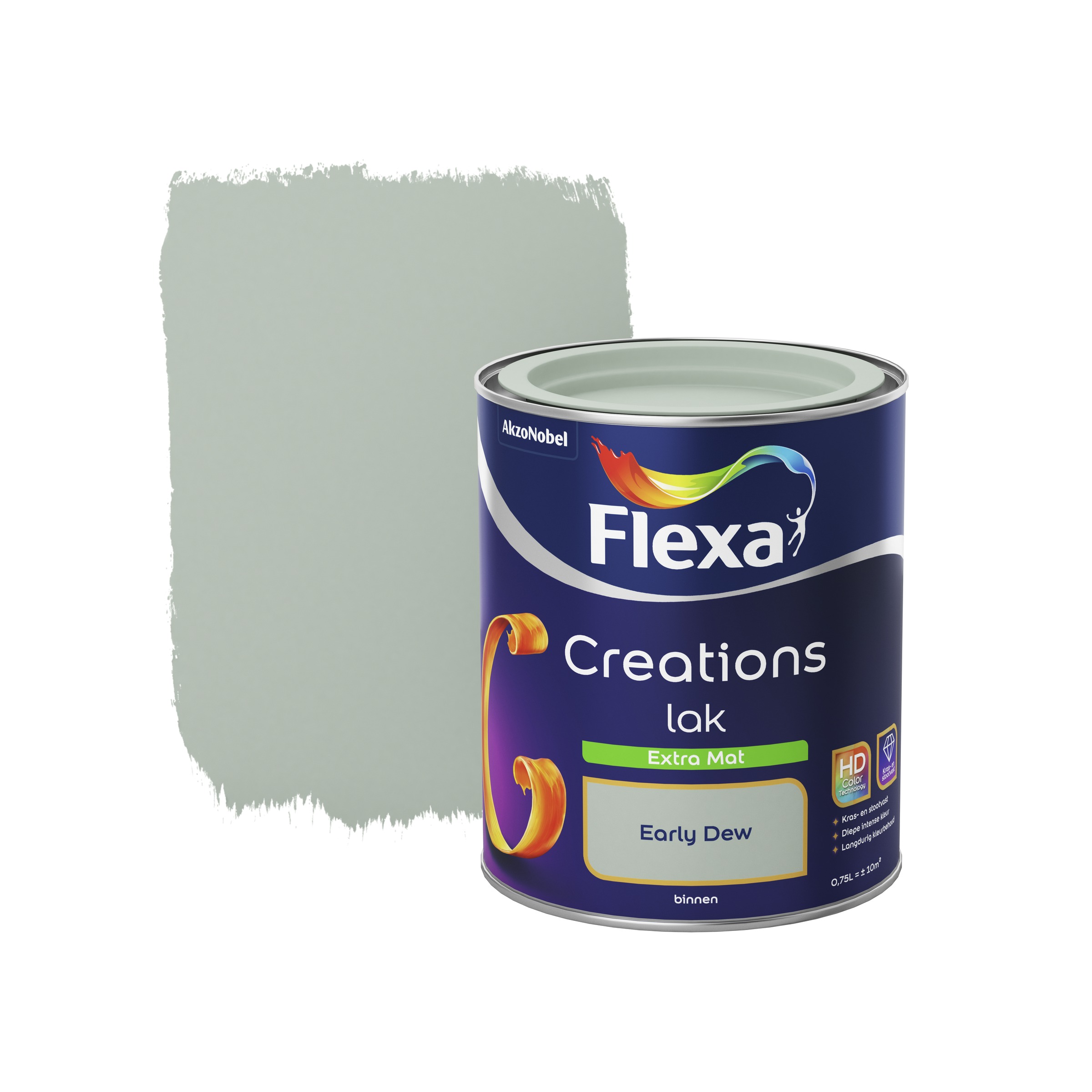 Flexa Creations Binnenlak Early Dew Extra Mat 750 Ml flexa kopen in de aanbieding