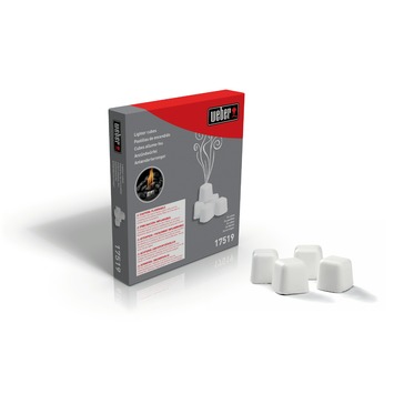 Weber aanmaakblokje wit 24 stuks