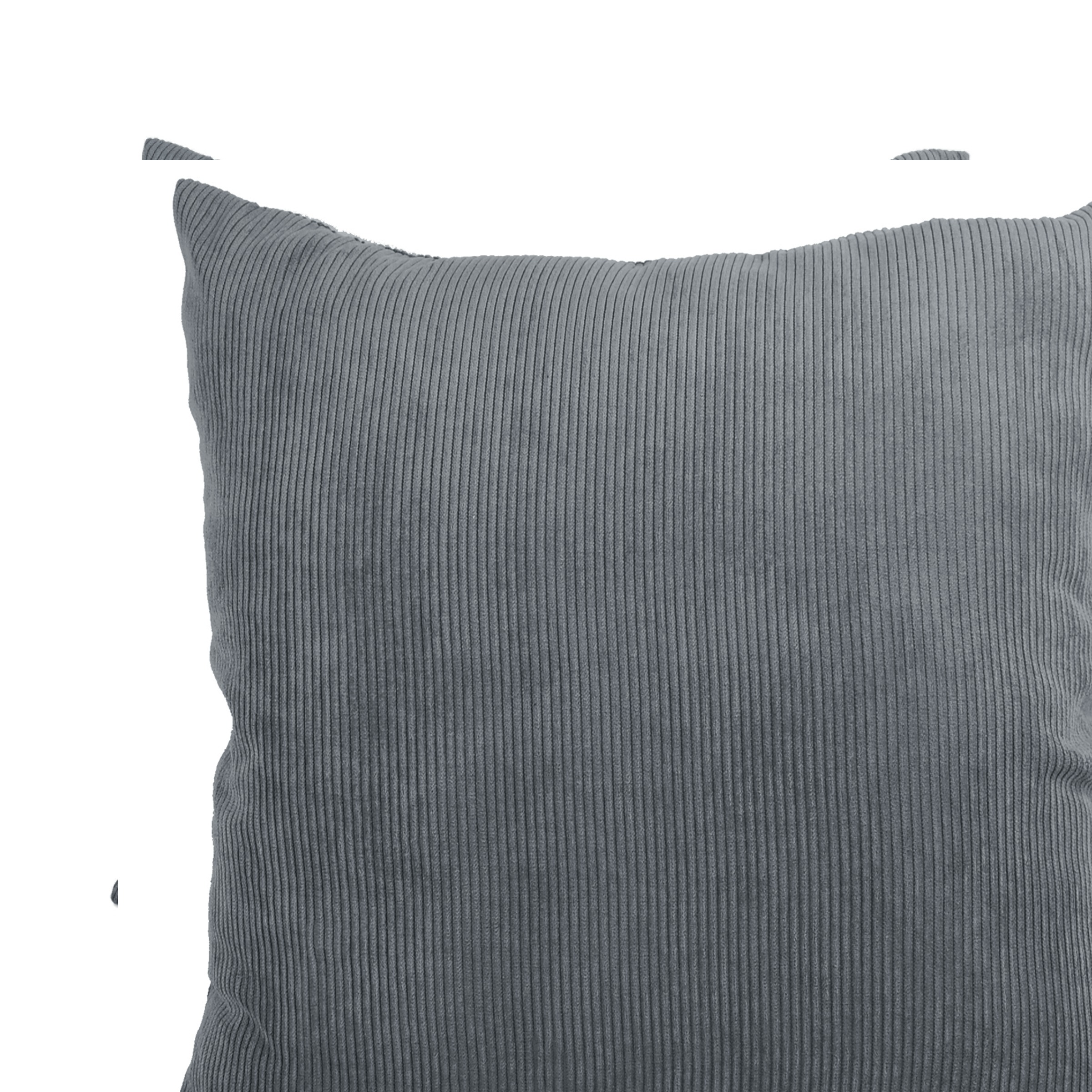 Kussen Rib Grijs huismerk kopen in de aanbieding