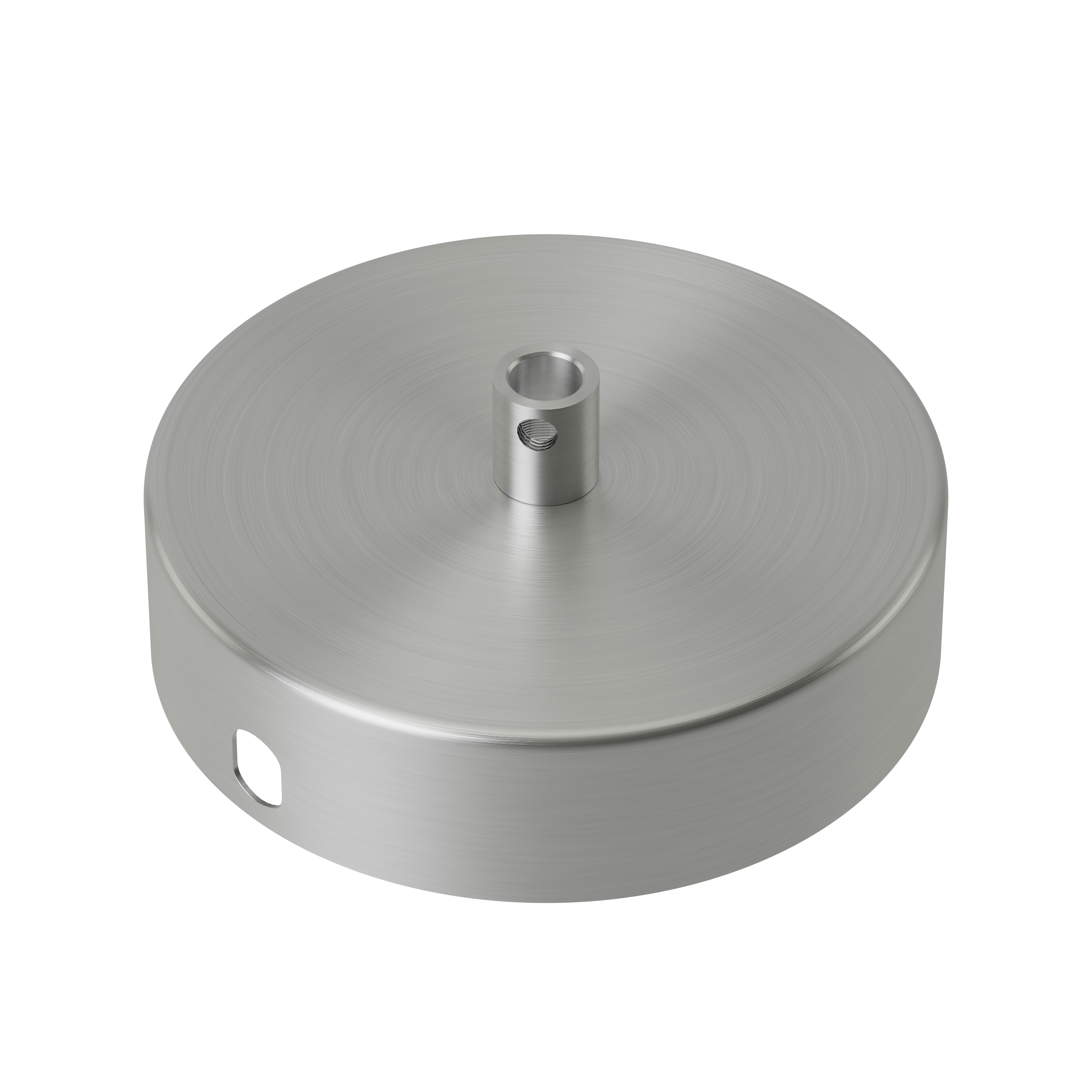 Calex Plafondplaat Metaal 100Mm 1Gat Mat Nikkel calex kopen in de aanbieding