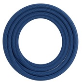 Calex kabel textiel 2x0,75mm2 1,5M blauw