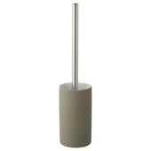 Atlantic Toiletborstelhouder met Rubber Coating Grijs