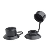 Martens combidoppen t.b.v. golfplaten 177/51 zwart 25 stuks