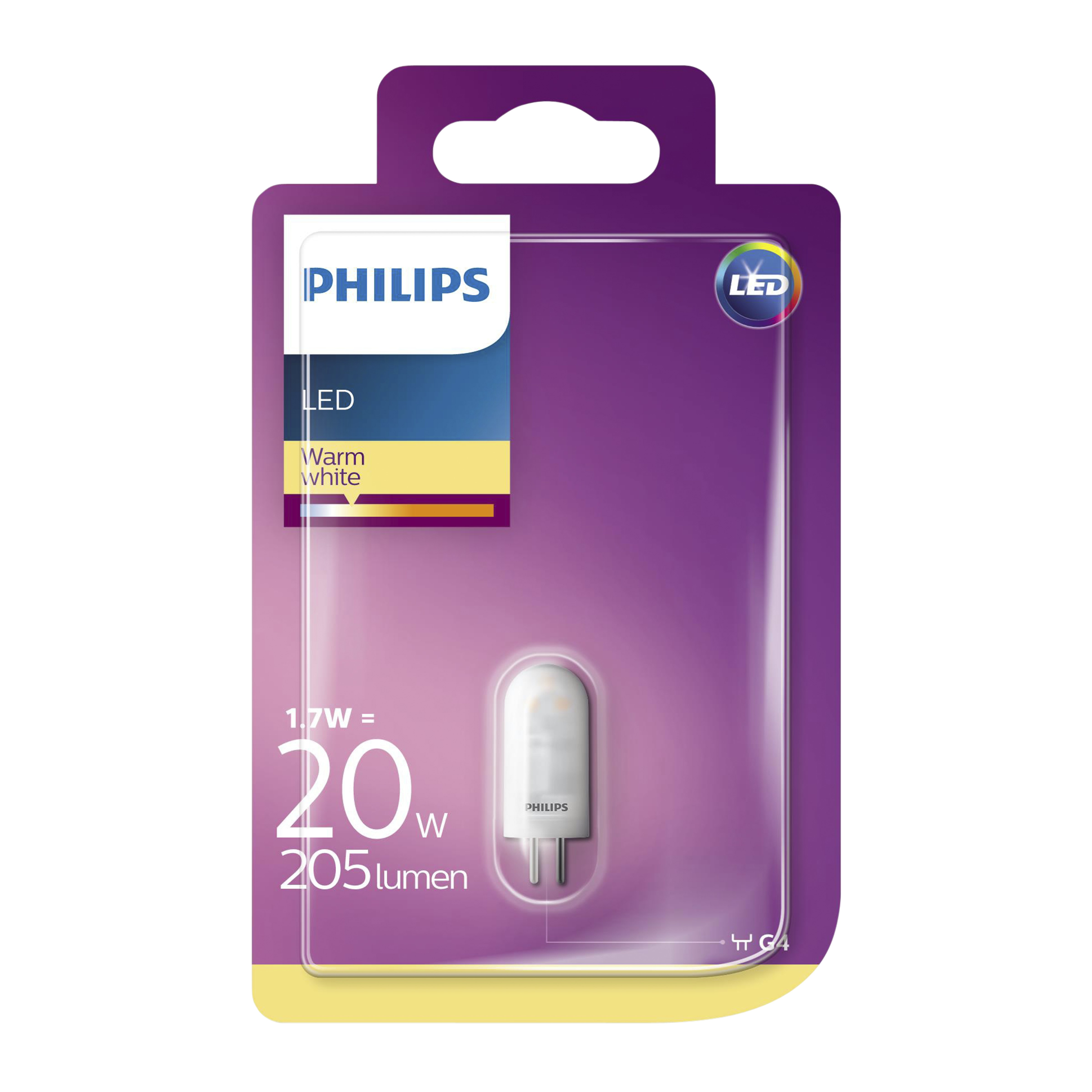 Philips Led Steeklamp G4 17W 20W 205 Lm philips kopen in de aanbieding