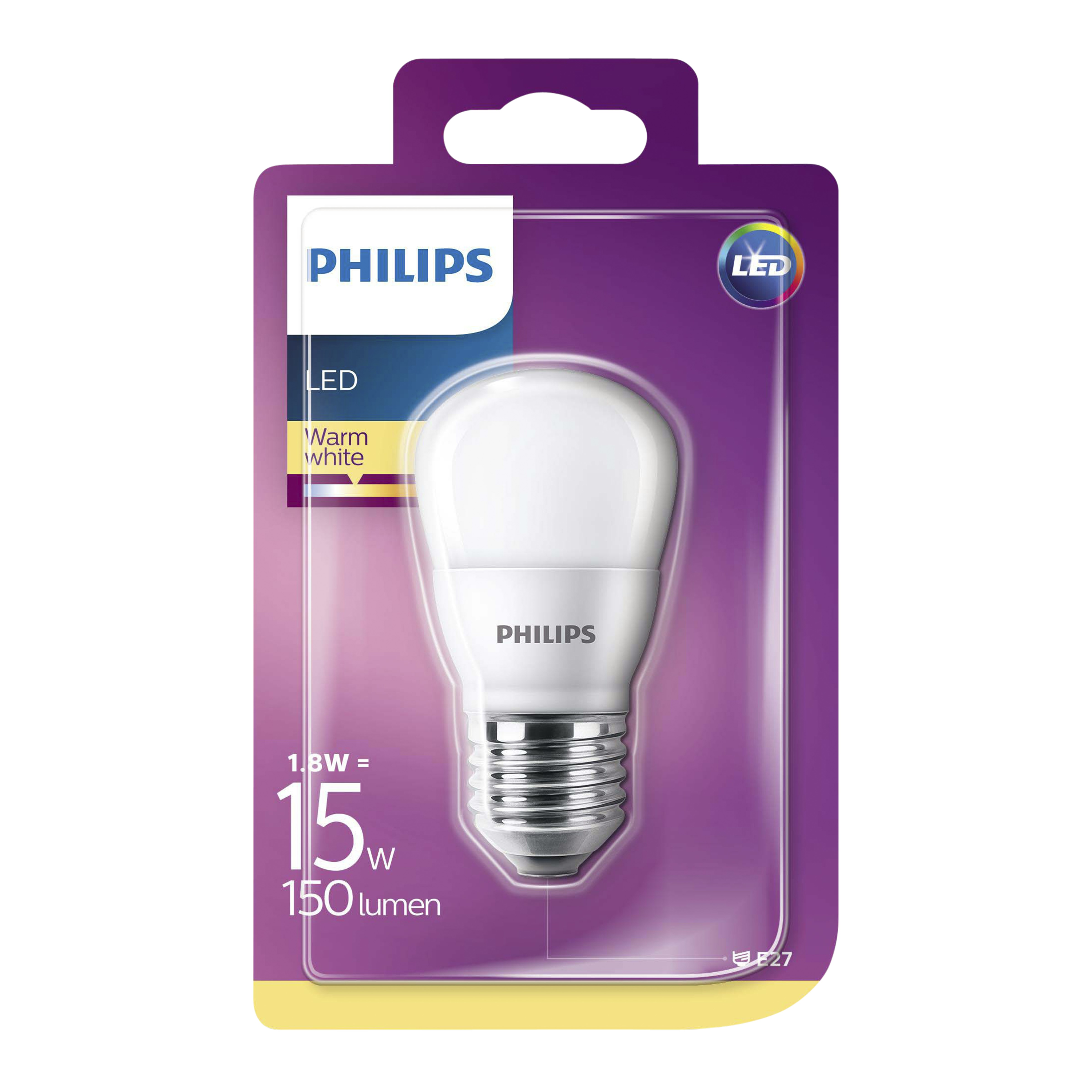 Philips Led Kogellamp E27 15W Warm Wit philips kopen in de aanbieding