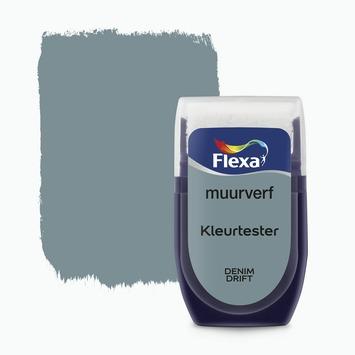 | Flexa muurverf Kleurtester Denim Drift mat 30ml kopen? | muurverf-kleur