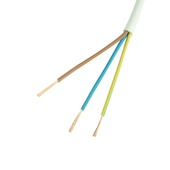 HANDSON stroomkabel 3x0,75mm² 10 meter Wit