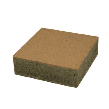 Trommelsteen oker 20x20x6 cm per pallet