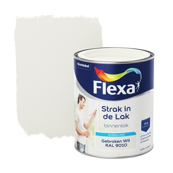 Afsnijden Ambitieus Afwezigheid GAMMA | Flexa Strak in de lak voor binnen RAL 9010 gebroken wit zijdeglans  750 ml kopen? | binnenlak