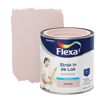 GAMMA | Flexa Strak in de lak voor oudroze zijdeglans 250 ml kopen? | binnenlak