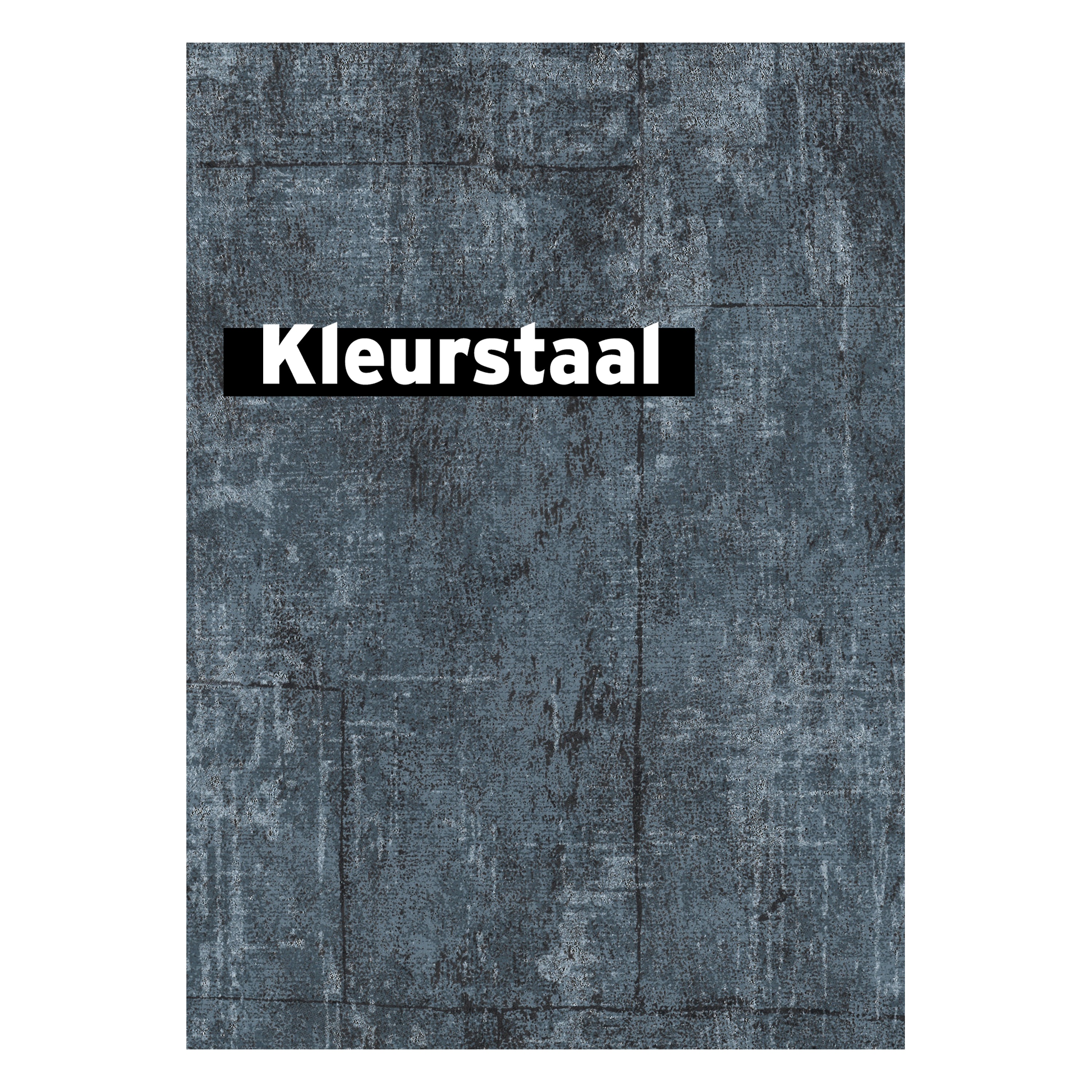 Graham Brown Behangstaal Vliesbehang Betonblokken Blauw 101667 graham brown kopen in de aanbieding