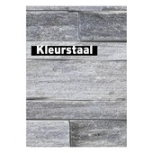 Behangstaal vliesbehang Stenen muur grijs 103948