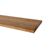 Tuinplank keruing hard hout geschaafd 180 x 14,3 x 1,3 cm