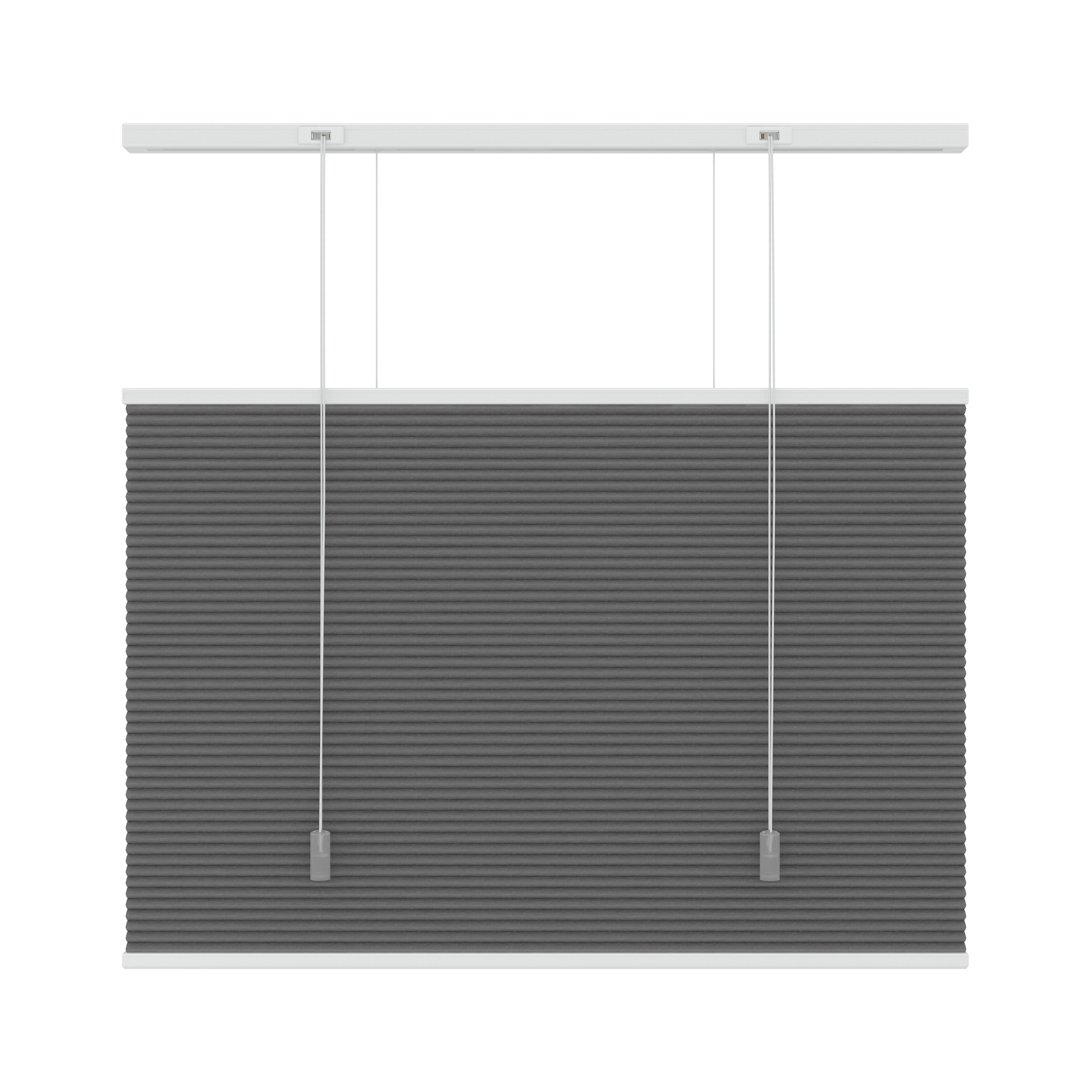 Gamma Plisse Duo Top Down Bottum Up Verduisterend 6013 Antraciet 160X180 gamma kopen in de aanbieding