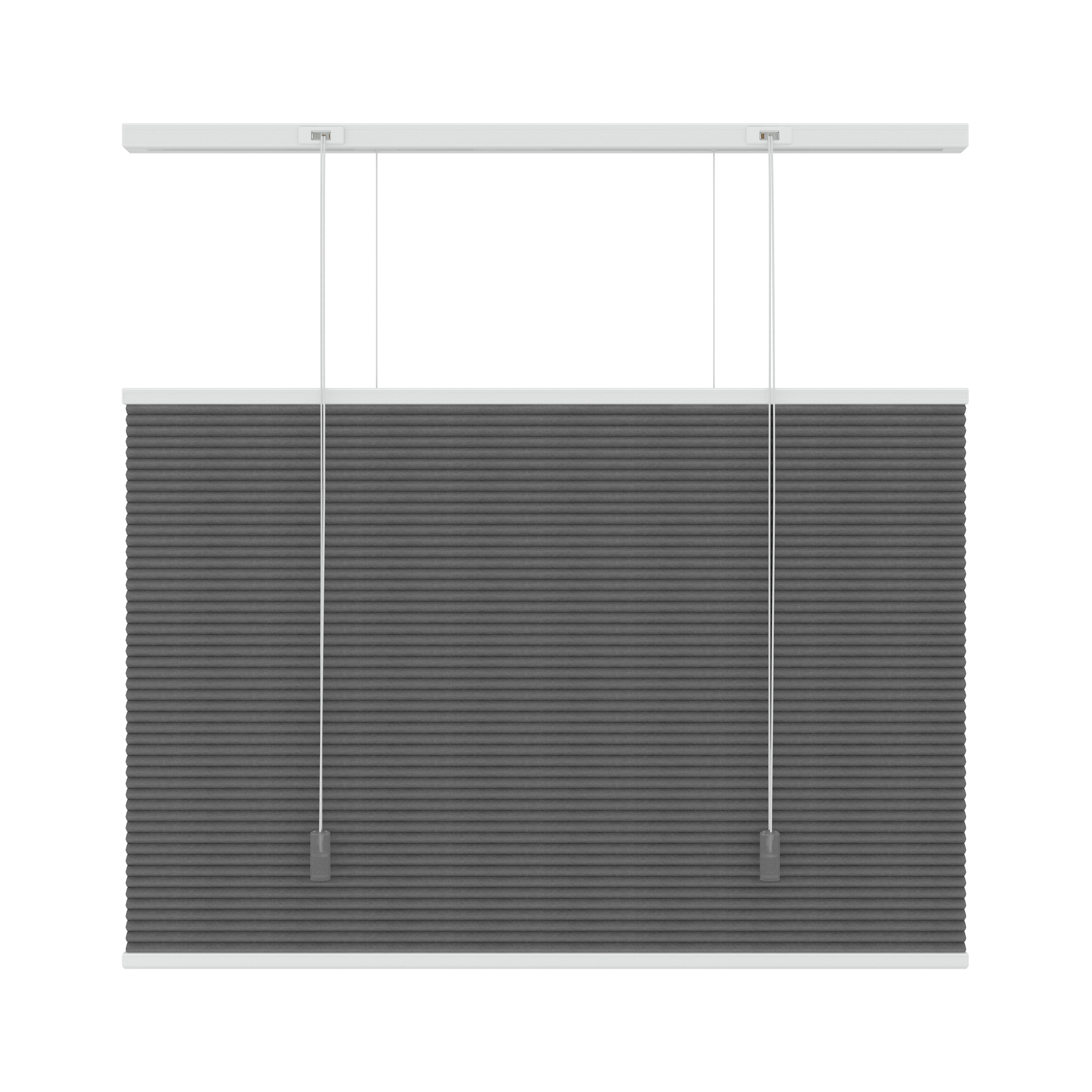 Gamma Plisse Duo Top Down Bottum Up Lichtdoorlatend 6003 Antraciet 180X220 gamma kopen in de aanbieding