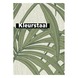 Behangstaal vliesbehang Honolulu palm glitter groen 32-969