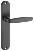 GAMMA deurkrukset Amsterdam langschild blind zwart (aluminium)