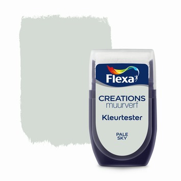 Flexa Creations muurverf Kleurtester Pale Sky mat 30ml