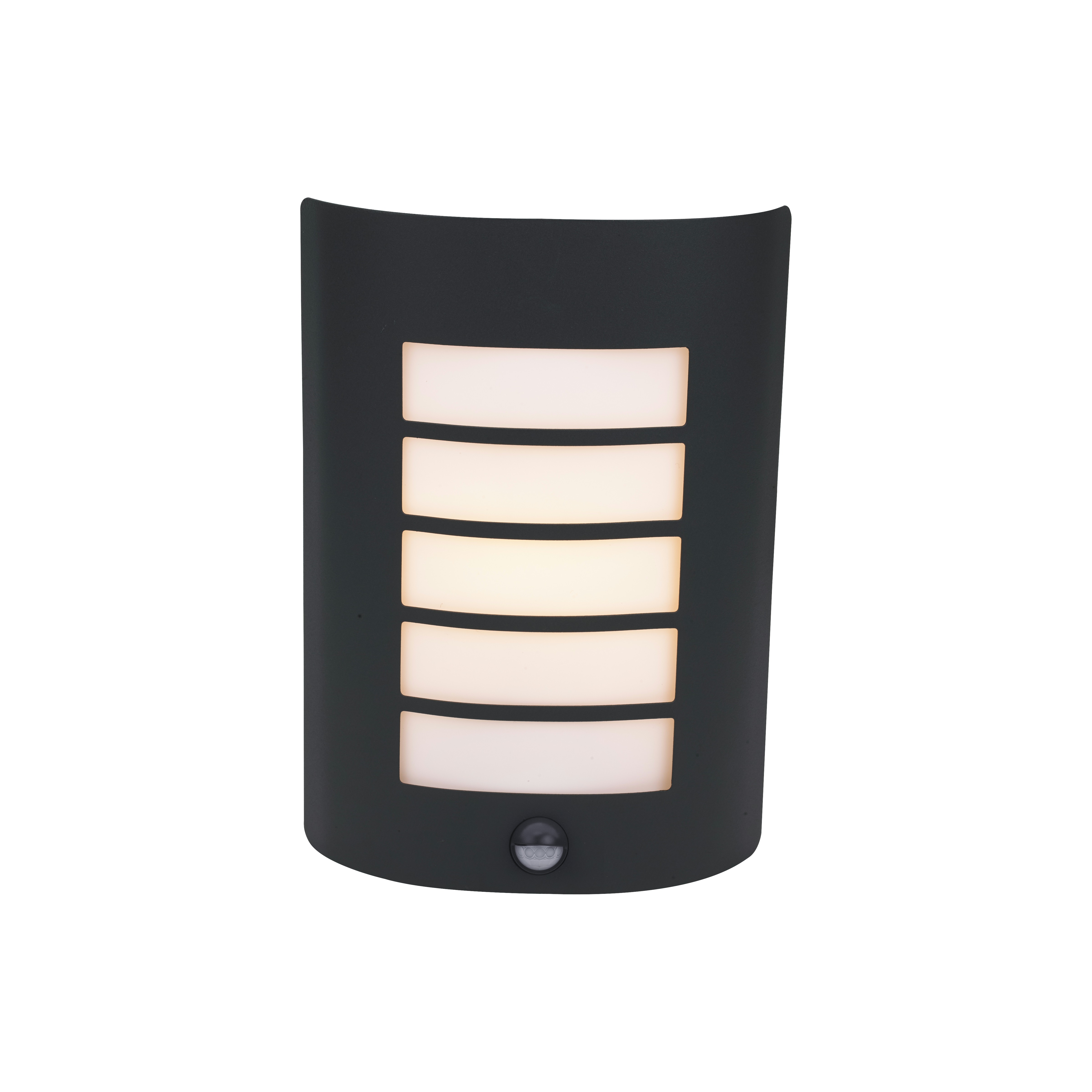 Gamma Buitenlamp Swansea Zwart Met Bewegingssensor gamma kopen in de aanbieding