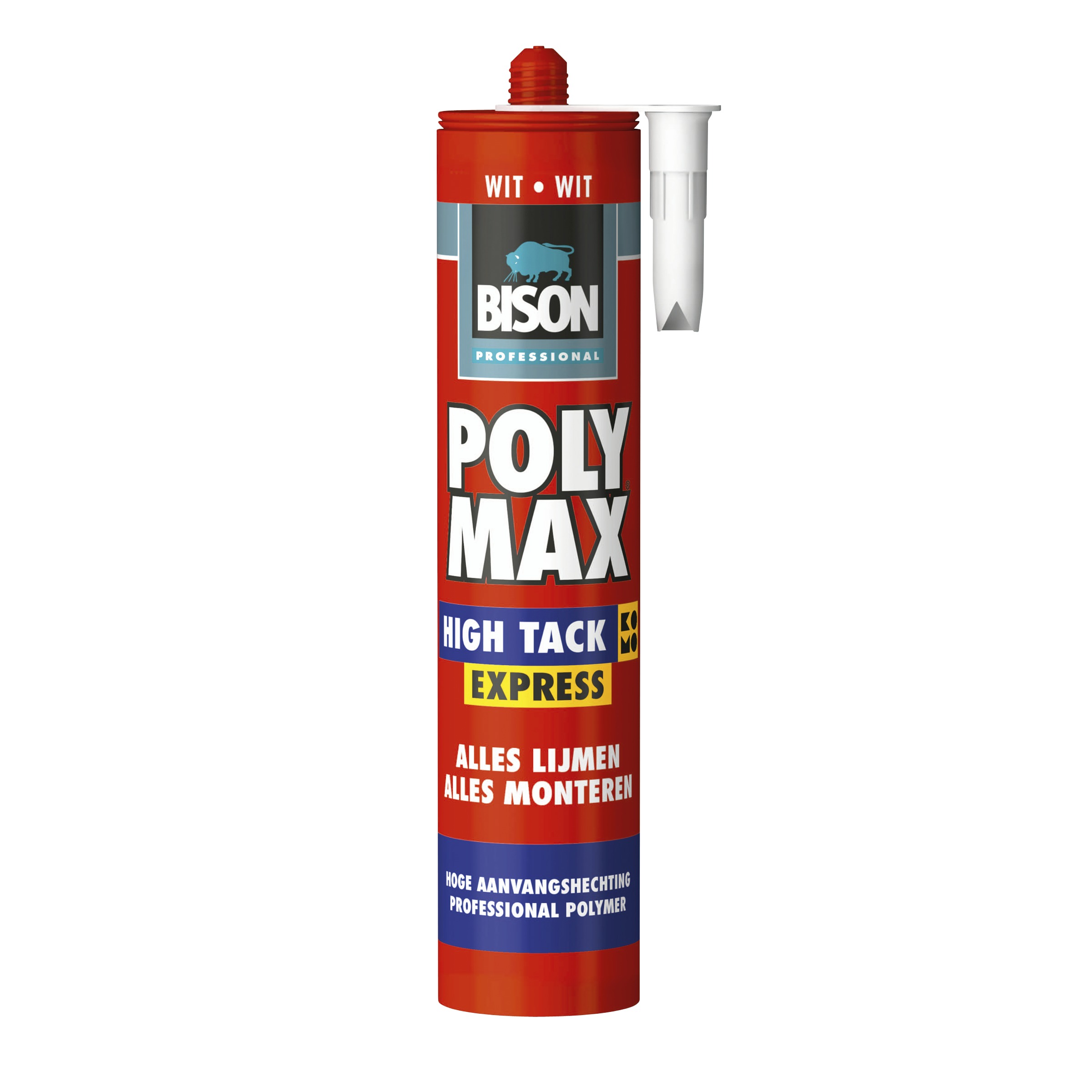 Bison Professional Polymax Express High Tack Wit 435 bison professional kopen in de aanbieding