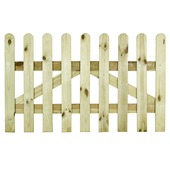 Tuinhekpoort recht grenen 60x100 cm