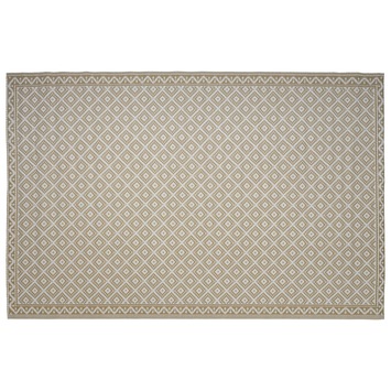 Mazovia Vloerkleed In- & Outdoor Weerbestendig - Tapijt voor Binnen en Buiten - Tapijten Bloemen Patroon - Balkontapijt voor Terras, Tuin - OEKO-TEX Waterafstotend Carpet - Rug 160x230cm - Veelkleurig