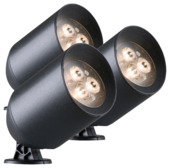 Ludeco tuinspot Stig startersset zwart 3 stuks
