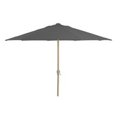 Gamma Parasol Lima Zwart Houtlook Ã300 cm aanbieding