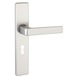 GAMMA deurkrukset Tampere langschild sleutel 56mm RVS look (aluminium)
