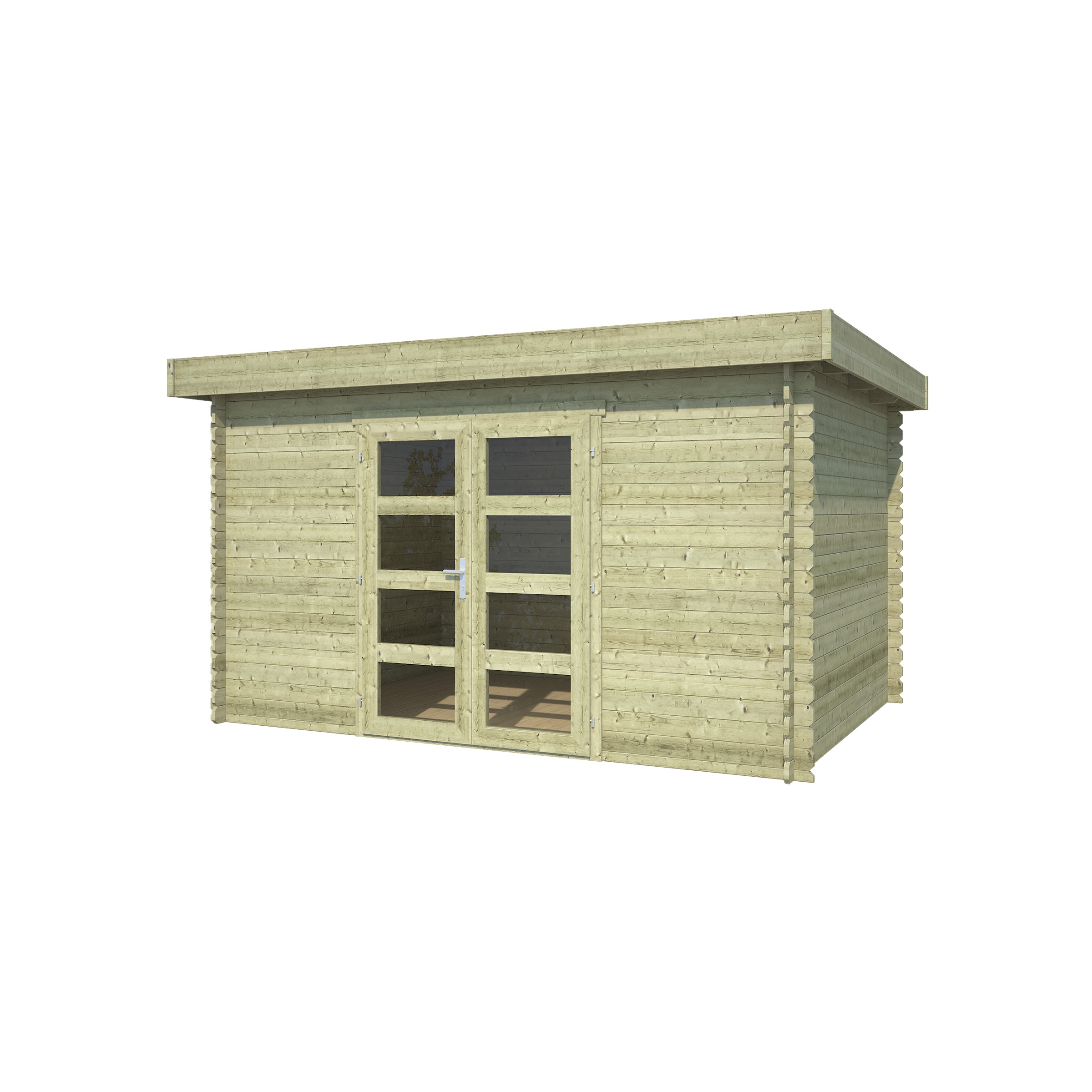 Tuinhuis Mikkel Gedompeld Hout 315X420 huismerk kopen in de aanbieding