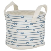 Sealskin Rope mandje ecru rond textiel